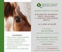 Zúčastněte se webináře na téma Biologická ochrana proti mouchám v chovech dojného skotu