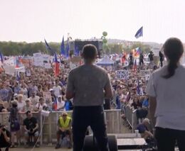 Vystoupení předsedy ASZ ČR Jaroslava Šebka na Letné