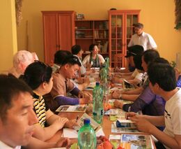 Farmáři z Jižní Koreje na návštěvě v ASZ