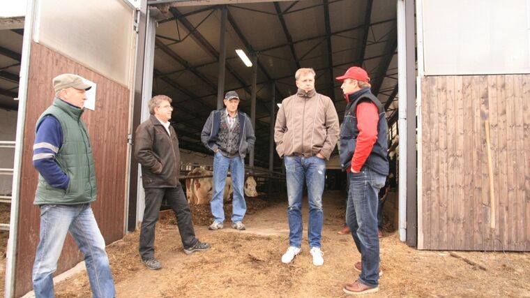 S ministrem Bendlem na farmách členů Asociace