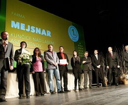 Mejsnarovi devátou Farmou roku a SZIF Byrokratem roku - článek + fotogalerie