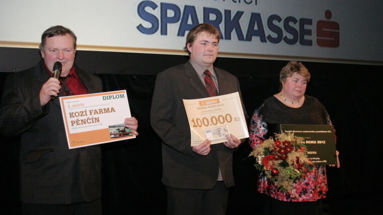 Kozí farma Pěnčín vítězem Farmy roku 2012