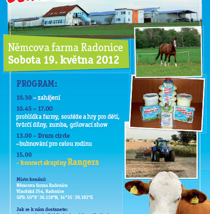 Na zítřejší Farmářské slavnosti do Radonic zavítá i ministr zemědělství Petr Bendl 