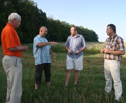 S ministrem Fuksou na návštěvě rodinných farem