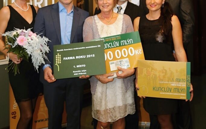 Kunclův mlýn vítězem soutěže Farma roku 2015
