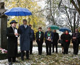 Slavnostní shromáždění u památníku Antonína Švehly letos podesáté
