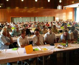 Vystoupení Jiřího Kejkrta z ASZ Mělník na valné hromadě