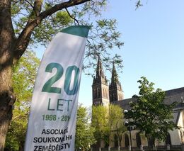 Sedláci oslavili dvacet let své stavovské organizace na Vyšehradě