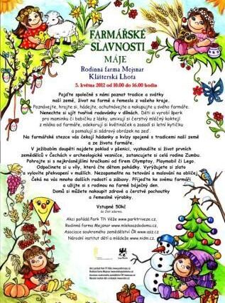 Farmářské slavnosti 2012 - na farmě Mejsnar