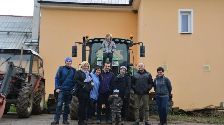 Europoslankyně Michaela Šojdrová navštívila farmáře v Ústeckém kraji