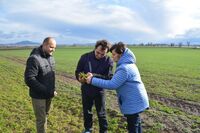 Europoslankyně Michaela Šojdrová navštívila farmáře v Ústeckém kraji