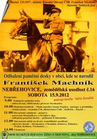 Zajímavá sobotní akce v Nebřehovicích u Strakonic Zajímavá sobotní akce v Nebřehovicích u Strakonic