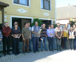 Členové ASZ Jindřichův Hradec na farmách v Dolním Rakousku