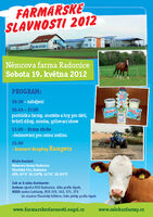 Na druhých letošních Farmářských slavnostech vítejte v Radonicích Na druhých letošních Farmářských slavnostech vítejte v Radonicích