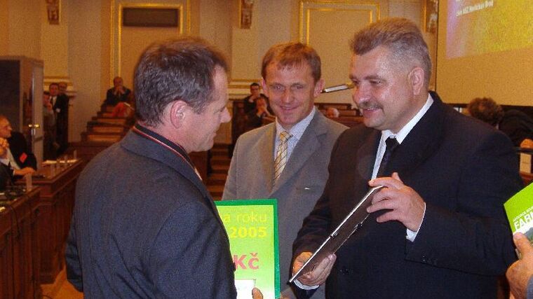 Vyhlášení výsledků soutěže Farma roku 2005
