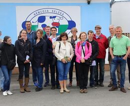 Zemědělští novináři z EU na farmách v České republice