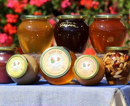 Pro med i o půlnoci: Před včelí farmou v Kopči u Úžic stojí samoobslužný medomat