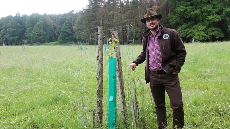 „Les by se měl hladit,“ řekl Aleš Erber, a dodal také jak, a proč