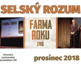 VIDEOSERIÁL Selský rozum - ze slavnostního vyhlášení výsledků soutěže Farma roku 2018