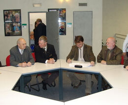 Zástupci ASZ ČR na zahájení výstavy NATURA VIVA 2010