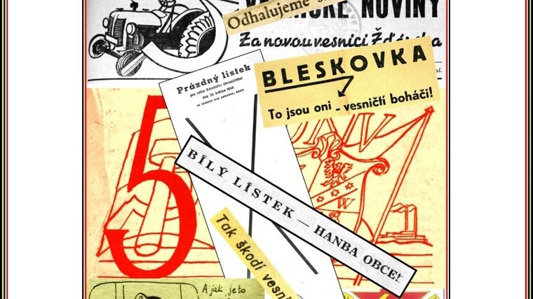 Pozvánka na přednášku Od vítězného února 1948 ke kolektivizaci