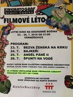 Kinematograf bratří Čadíků na Ekofarmě Bošina