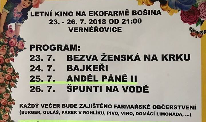 Kinematograf bratří Čadíků na Ekofarmě Bošina