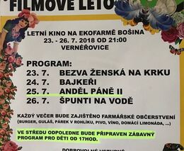 Kinematograf bratří Čadíků na Ekofarmě Bošina