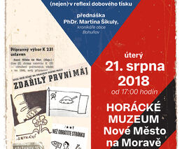 Naděje, zmar a protiokupační humor aneb „OSMAŠEDESÁTÝ“ (nejen) v reflexi dobového tisku - přednáška