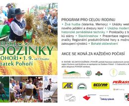 Pozvánka na dožínky ASZ Rychnov nad Kněžnou