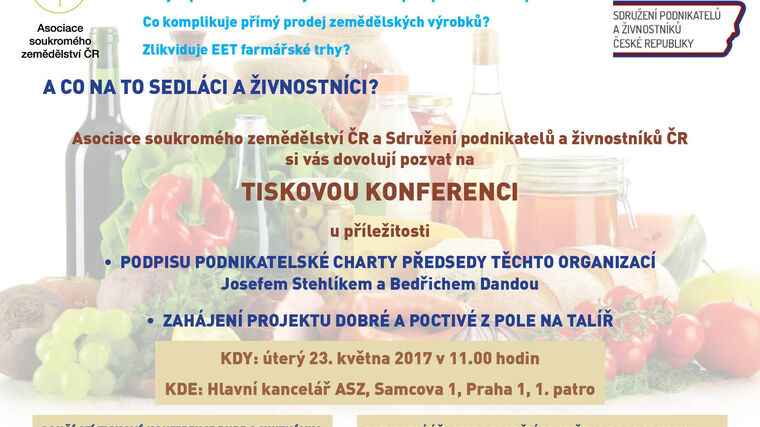 Pozvánka na tiskovou konferenci
