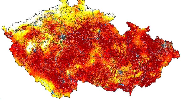 Sucho v letech 2015-2018 bylo za posledních 2110 let nejvážnější