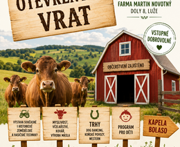 Den otevřených vrat na farmě Martina Novotného