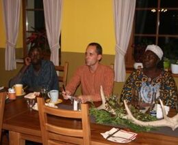 Afričtí zemědělci na farmách členů Asociace