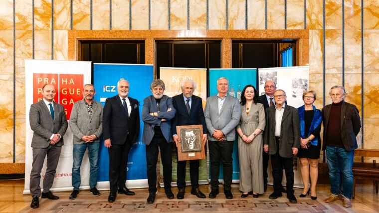 Gratulace od stavovské organizace sedláků pro letošního držitele Ceny Josefa Čapka