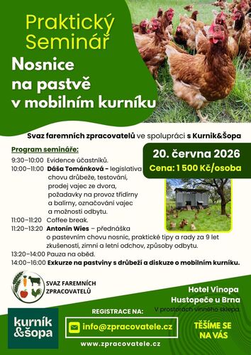 20.6.2026_Nosnice na pastvě v mobilním kurníku