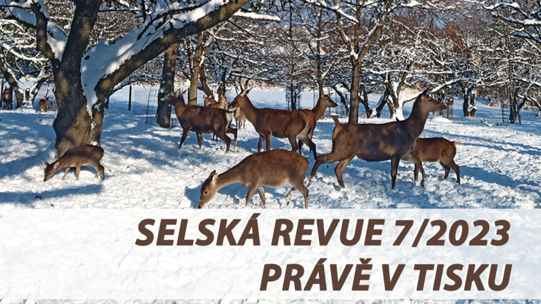Selská revue č. 7/2023 je již v tisku 