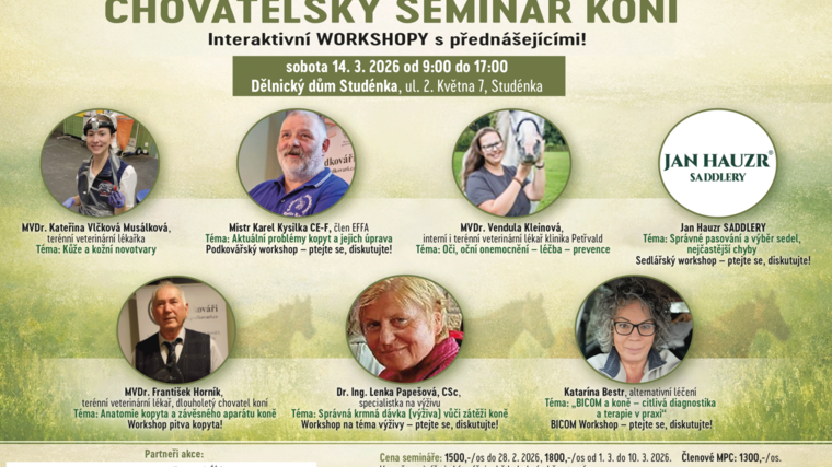 Chovatelský seminář koní