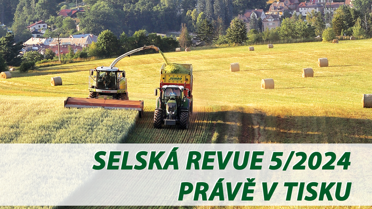 Selská revue č. 5/2024 je již v tisku 