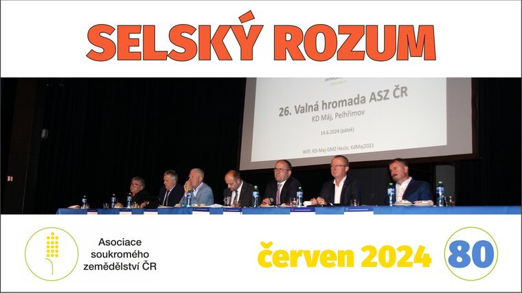 VIDEOSERIÁL Selský rozum – ohlédnutí za 26. valnou hromadou ASZ ČR 
