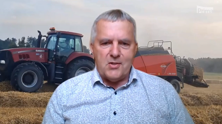  K situaci na trhu s obilím s Janem Šteflem na CNN Prima NEWS