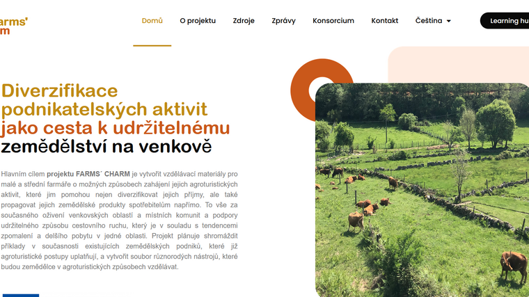 Zavítejte na novou vzdělávací platformu Farms' Charm! 