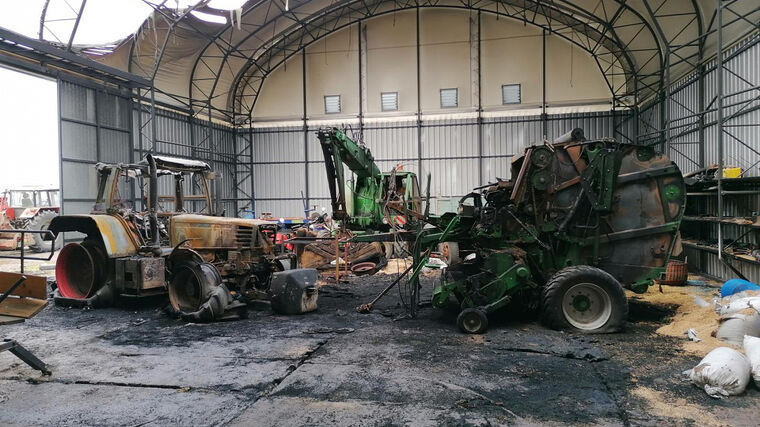 Pomozme společně požárem zasažené rodinné farmě Suchánkových z Tisové 