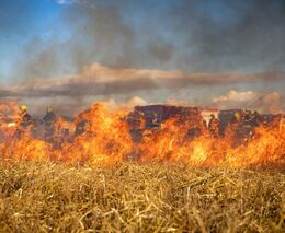 Na polích přibývá požárů