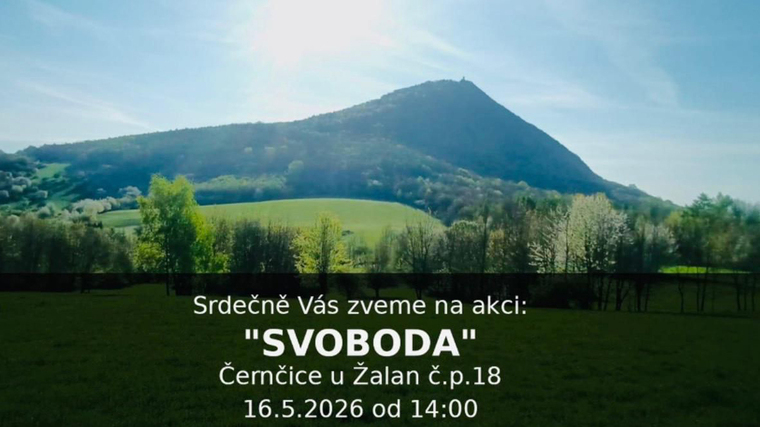 Pozvánka na akci „Svoboda“