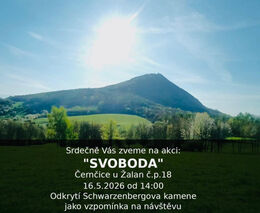 Pozvánka na akci „Svoboda“