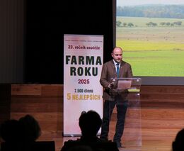 Projev předsedy ASZ ČR na slavnostním vyhlášení výsledků soutěže Farma roku 2025