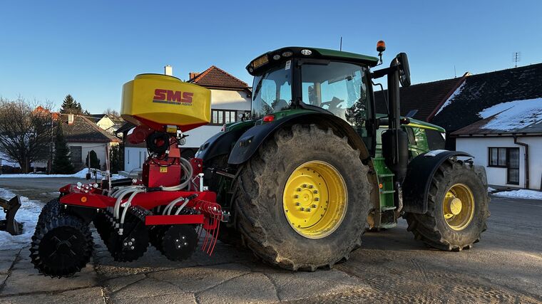 Pořízení secího stroje pro obnovu a přísev trvalých travních porostů 