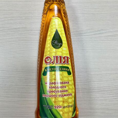 Nerafinovaný kukuřičný olej