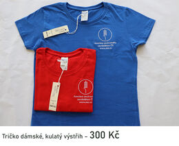 Tričko dámské, kulatý výstřih